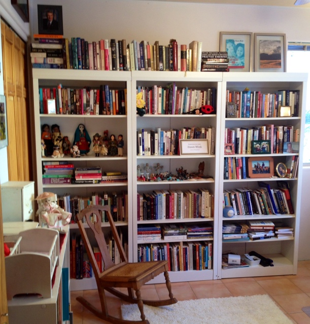 One never really has enough book shelves.